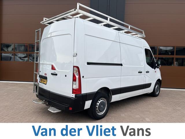 Renault MASTER T35 2.3 dCi L2H2 3p BPM Vrij! Lease ¤270 p/m, Imperiaal+Trap, Bedrijfswageninrichting, Navi, PDC, Airco, Trekhaak, Cruise controle, Onderhoudshistorie aanwezig