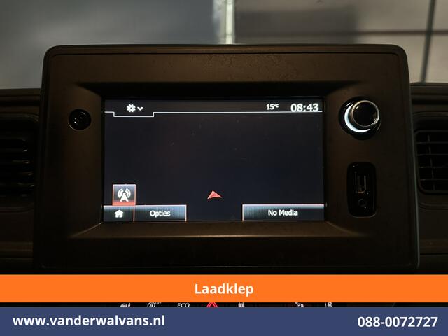 Renault MASTER 2.3 dCi L2H2 Euro6 Airco | Laadklep | 2x Zijdeur | Camera | Navigatie | LED | Cruisecontrol Parkeersensoren, Bijrijdersbank