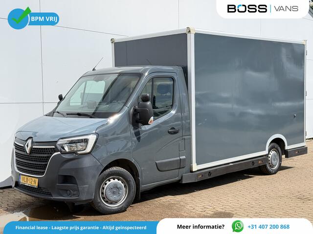 Renault MASTER Plancher T35 2.3 dCi 150pk Luchtvering Airco Cruise Control Plancher Foodtruck Meubelbak Paardenwagen