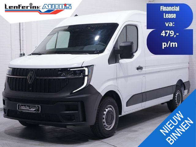 Renault MASTER 2.0 dCi 130 pk L2H2 Incl. BPM, ex BTW, Navi Apple Carplay, Airco, Laadruimte Pakket, PDC achter, 3-Zits