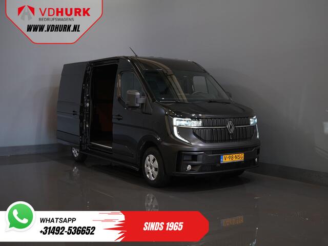 Renault MASTER E-Tech 87 kWh 447 km WLTP 145 pk L2H2 NL Auto/ LED/ Snellader/ Carplay/ Stoelverw./ Inrichting/ Climate/ Virtual Cockpit/ Navi/ Camera/ Cruise