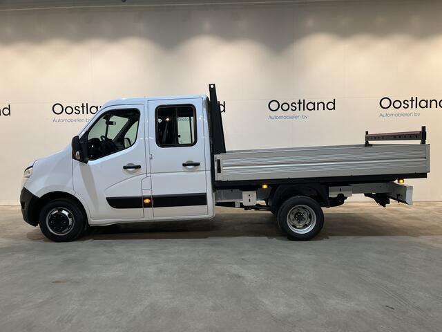 Renault MASTER (Nissan Interstar) 2.3 L3 DC 145 PK / Open Laadbak / Dubbel Cabine 7 Pers. / Trekhaak 3500 KG / Airco / Cruise Control / CarPlay / Dubbel Lucht / 21.500 KM !!