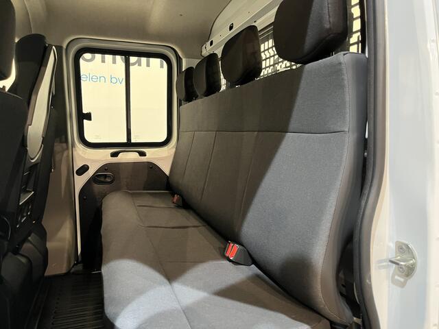 Renault MASTER (Nissan Interstar) 2.3 L3 DC 145 PK / Open Laadbak / Dubbel Cabine 7 Pers. / Trekhaak 3500 KG / Airco / Cruise Control / CarPlay / Dubbel Lucht / 21.500 KM !!