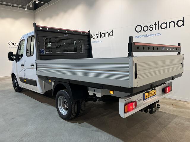 Renault MASTER (Nissan Interstar) 2.3 L3 DC 145 PK / Open Laadbak / Dubbel Cabine 7 Pers. / Trekhaak 3500 KG / Airco / Cruise Control / CarPlay / Dubbel Lucht / 21.500 KM !!