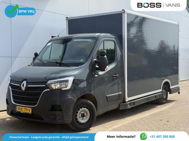 Renault MASTER Plancher T35 2.3 DCI 150PK Automaat LED Airco Cruise Control Camera Foodtruck Meubelbak Paardenwagen