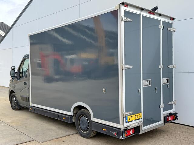 Renault MASTER Plancher T35 2.3 DCI 150PK Automaat LED Airco Cruise Control Camera Foodtruck Meubelbak Paardenwagen
