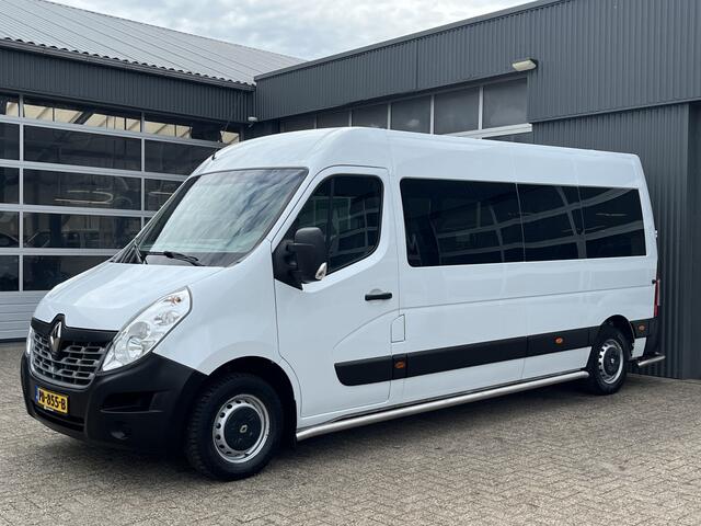 Renault MASTER L3H2 T35 dCi Rolstoelvervoer 9-Persoons Rolstoellift Airco Cruise controle Achterruitrijcamera Telefoonverbinding Dealer onderhouden Euro 6 Personenvervoer Rolstoelbus Taxi