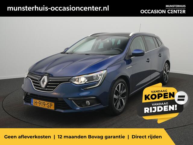 Renault MEGANE Estate TCe 160 Bose - RIJKLAARPRIJS - Achteruitrijcamera - Elektrisch Glazen schuif-/kanteldak