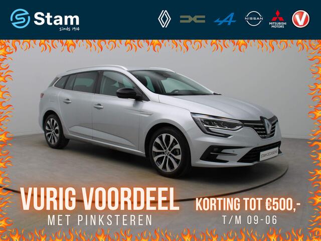 Renault MEGANE Estate TCe 140pk Techno EDC/AUTOMAAT Camera | Climate | Navi | Parksens. v+a |Stoel -/ Stuur verwarmd