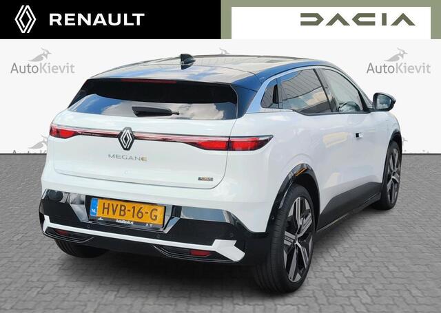 Renault MEGANE E-Tech comfort range iconic 60 kWh - pack advanced drive assist & augmented vision / f1 blade voor- en achterbumper in carrosseriekleur