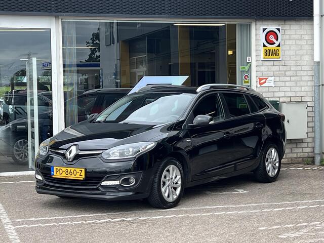 Renault MEGANE Estate 1.2 TCe Limited | Trekhaak | Navigatie | Climate Control | Parkeersensoren | Cruise Control | Lichtmetaal | BT-Telefoonfunctie |