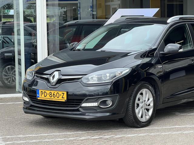 Renault MEGANE Estate 1.2 TCe Limited | Trekhaak | Navigatie | Climate Control | Parkeersensoren | Cruise Control | Lichtmetaal | BT-Telefoonfunctie |