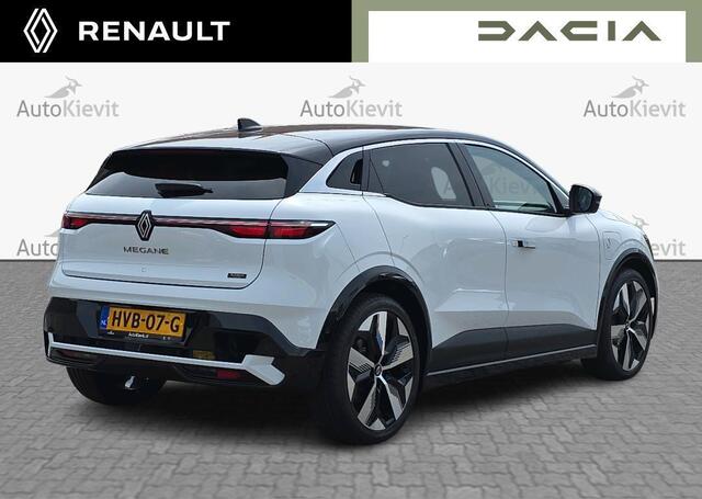 Renault MEGANE E-Tech comfort range techno 60 kWh - Pack winter techno / pack advanced drive assist & augmented vision / elektrisch verwarmbaar stuurwiel,two-tone kleurstelling