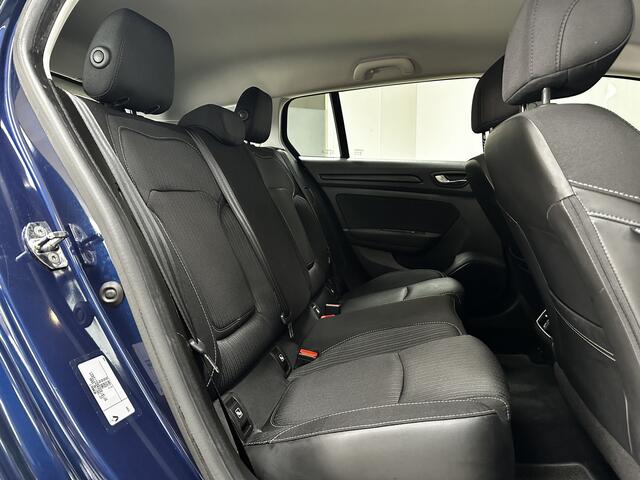 Renault MEGANE Estate 1.2 TCe Zen/ Apple + Android/ DAB+/ Navi/ Clima/ Cruise/ Elek. pakket/ Isofix/ Bluetooth/ Armsteun/ Multi. LEDER. Stuur/ Mistl./ PDC/ Dakrails/ LED Dagijverl.