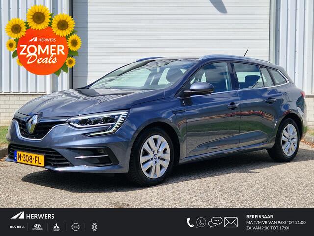 Renault MEGANE Estate 1.6 E-Tech Plug-In Hybrid 160 Business Zen / Dealer Onderhouden / Trekhaak / Navigatie / Apple Carplay & Android auto / Parkeersensoren / Climate Control /