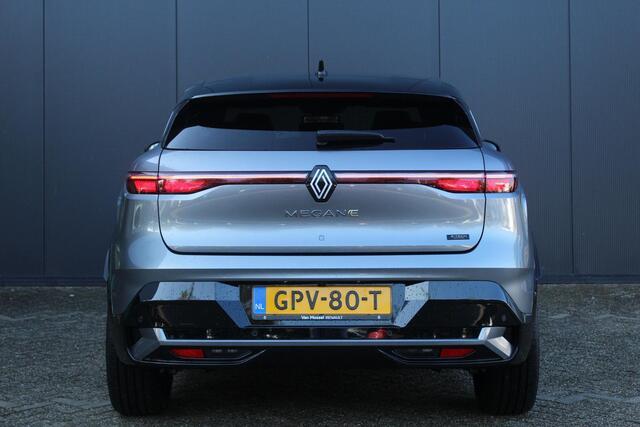 Renault MEGANE E-Tech Comfort Range Iconic 60 kWh 220Pk | Google Navigatie | Draadloze Carplay | Lederenbekleding | Elektr. Stoelen met Stoel & Stuurverwarming | Pack Advanced Drive Assist & Augmented Vision |
