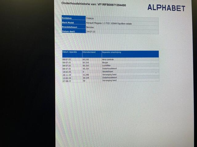 Renault MEGANE Estate 1.3 TCe 140 PK Equilibre - Carplay, Digitaal Cockpit