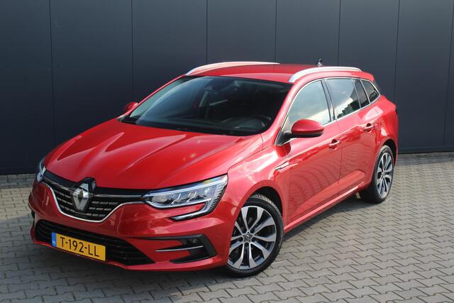 Renault MEGANE Estate 1.3 TCe 140 Techno | Incl. 12 maanden garantie | Trekhaak | Parkeersensoren | Achteruitrijcamera | Apple carplay/Android auto | Cruise control | Lichtmetalen velgen | Navigatie | Airco | Climate control | Bluetooth