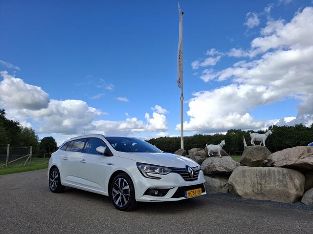 Renault MEGANE Estate 1.3 TCe Bose 1e EIGENAAR CAMERA HALF LEER PARK ASSIST LED NAVI CRUISE ECC TREKHAAK