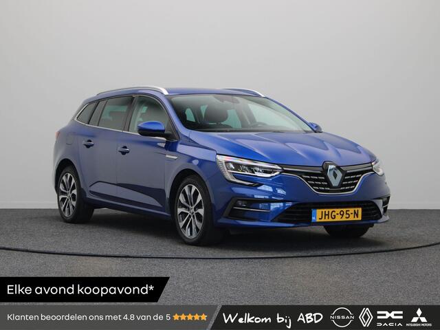 Renault MEGANE Estate 1.3 TCe 140 Techno | Dode hoek | Achteruitrij camera | Clima | Navigatie | Stoel en stuurwiel verwarming | LED.