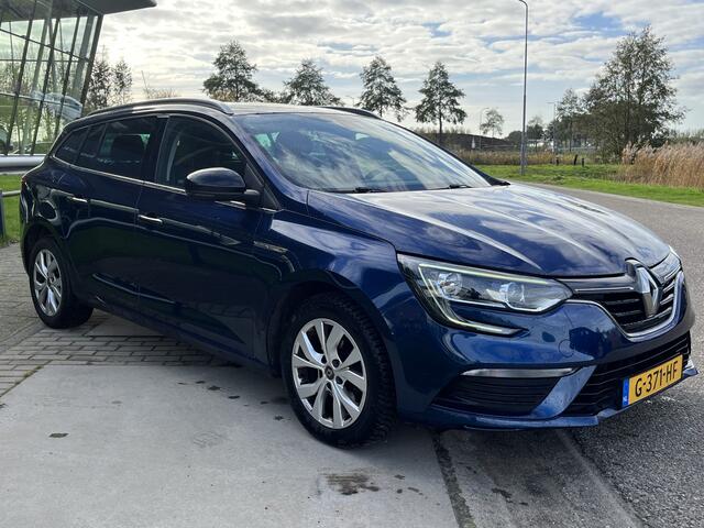 Renault MEGANE Estate 1.3 TCe 140 PK Limited / Apple Carplay - Android Auto / Keyless / Parkeerksensoren. Achter / 16'' LMV /