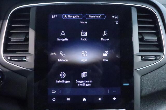 Renault MEGANE Estate 1.3 TCe 140 Techno | Climate control | Camera | Trekhaak | All Season banden | AppleCarplay AndroidAuto | LED koplampen | Navigatie |