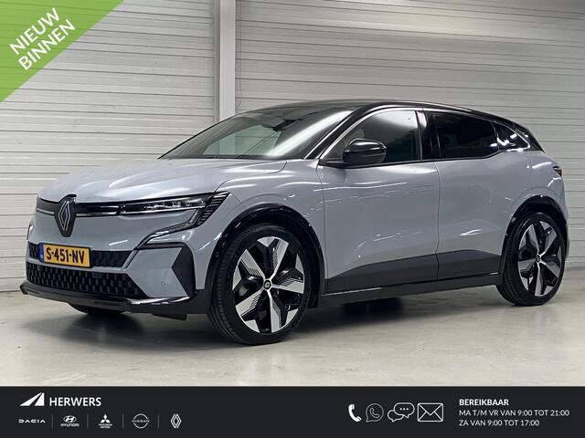 Renault MEGANE E-Tech EV60 Optimum Charge Equilibre / 470 KM WLTP / 3-Fase AC Laden / Google Maps Navigatie / Trekhaak / Camera / Stoel- en Stuurverwarming / 20 Inch Wielen / Digitaal Dashboard / Climate Control / Adaptive Cruise Control /