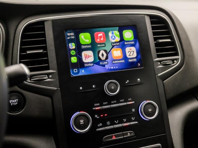 Renault MEGANE Estate 1.2 TCe Sport Automaat (APPLE CARPLAY, NAVIGATIE, CLIMATE, KEYLESS, STOELVERWARMING, SPORTSTOELEN, PARKEERSENSOREN, CRUISE, LM VELGEN, NIEUWSTAAT)