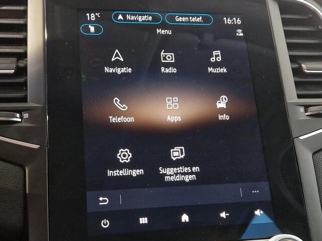 Renault MEGANE Estate 1.3 TCe 140 Techno | TREKHAAK | EDC AUTOMAAT | NAVIGATIE | DODEHOEK DETECTIE | ACHTERUITRIJCAMERA |