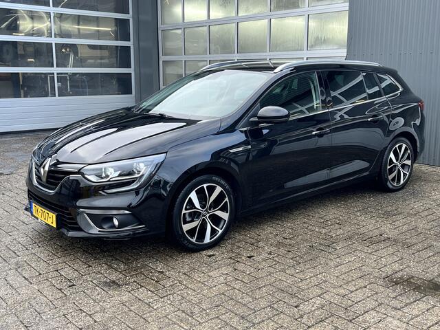 Renault MEGANE Estate 1.3 TCe Airco Cruise control Trekhaak 1700kg trekgewicht Telefoonverbinding Stuurwielbediening 5-Persoons Navigatiesysteem