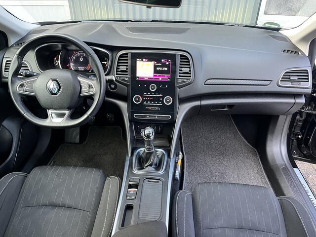 Renault MEGANE Estate 1.3 TCe Airco Cruise control Trekhaak 1700kg trekgewicht Telefoonverbinding Stuurwielbediening 5-Persoons Navigatiesysteem
