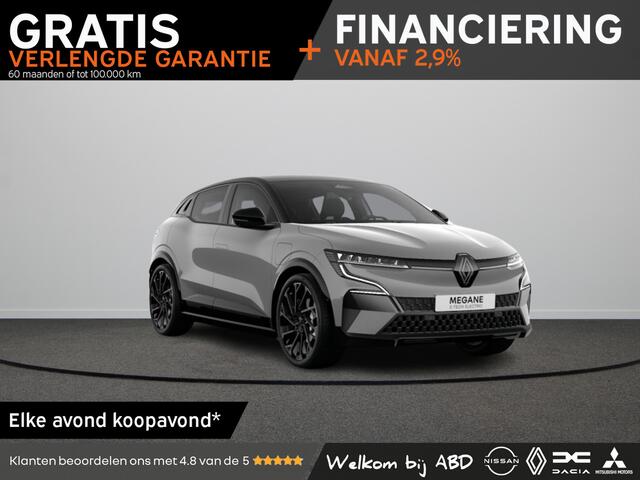 Renault MEGANE E-Tech Esprit Alpine Comfort range | Adaptive Cruise Control | Adaptive Vision LED koplampen met geïntegreerde mistlampfunctie | Elektrisch verwarmbare voorstoelen