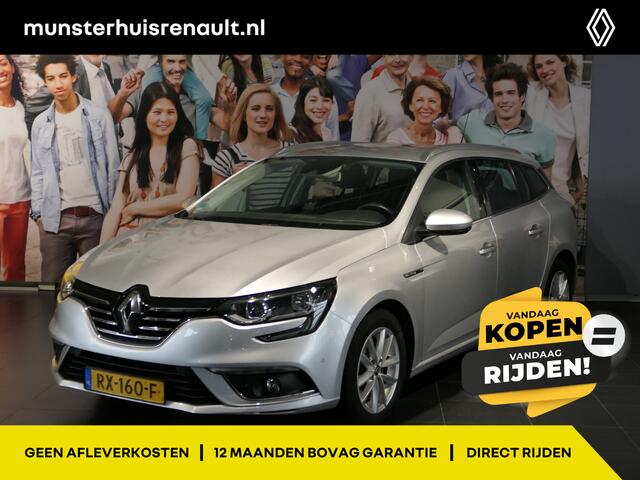 Renault MEGANE Estate 1.2 TCe Limited - Dodehoek - Parkeerassistent - Inklapbare buitenspiegels - Sensor v+a - Keyless Entry