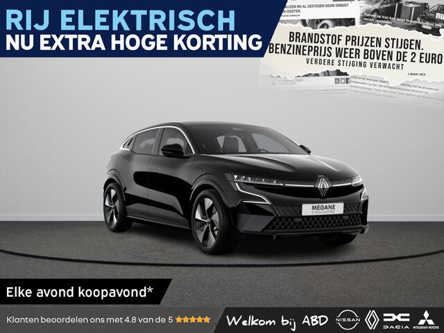 Renault MEGANE E-Tech Techno Comfort range | Achteruitrijcamera | Adaptive Cruise Control | Adaptive Vision LED koplampen met geïntegreerde mistlampfunctie