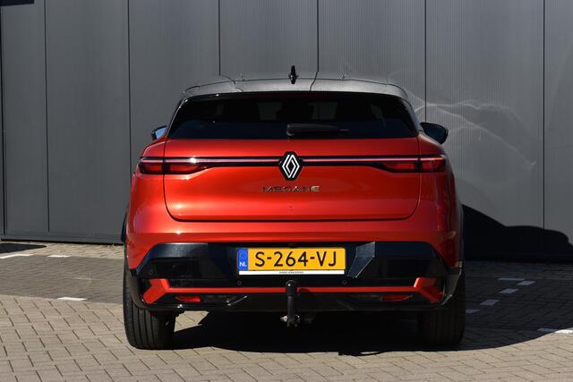 Renault MEGANE E-Tech EV60 Optimum Charge Iconic | TREKHAAK | APPLE CARPLAY/ANDRIOD AUTO | HARMAN KARDON | 360 CAMERA | STOEL/STUURVERWARMING | ADAPT. CRUISE CONTROL | CLIMATE CONTROL | LMV | PDC |