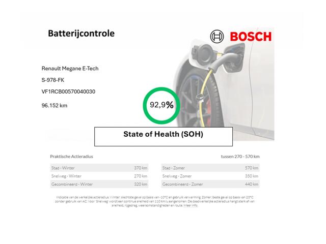 Renault MEGANE EV60 Optimum Charge Evolution - WLTP 470 km, Digitaal Cockpit, Carplay, Camera, SOH 92,9%