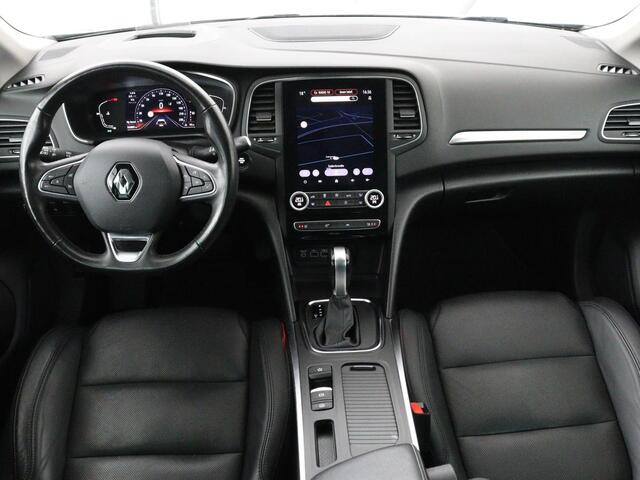 Renault MEGANE 1.3 TCe Intens | Leder | Head-Up | Camera | DAB | Carplay | Stoelverwarming | Climate control | 17'' | Stuurverwarming | Cruise Control | Elektrische stoelen | Navigatie | Full LED | Keyless