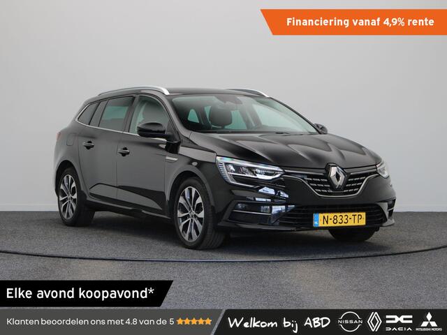 Renault MEGANE Estate TCe 140pk Intens | Volledig lederen interieur | Elektrische bestuurdersstoel | Head Up Display | Stoel en stuurverwarming |
