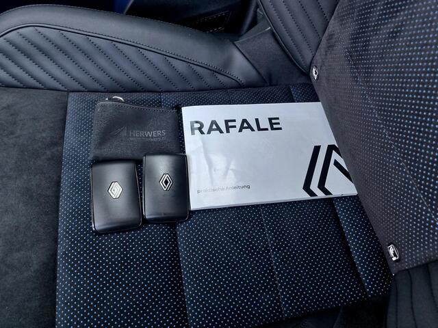 Renault Rafale 1.2 E-Tech full hybrid 200 esprit Alpine Automaat / Panoramadak / 4Control / Rondomzicht Camera / HUD / Navigatie / Harman Kardon