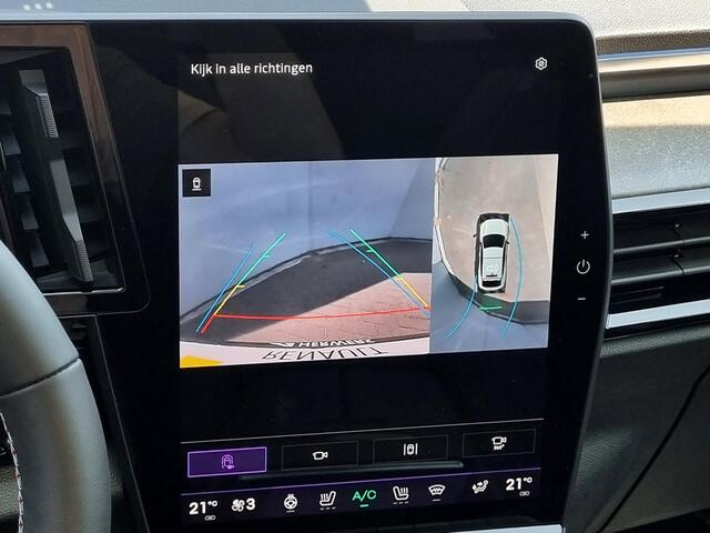 Renault Rafale 1.2 E-Tech full hybrid 200 esprit Alpine Automaat / Panoramadak / 4Control / Rondomzicht Camera / HUD / Navigatie / Harman Kardon