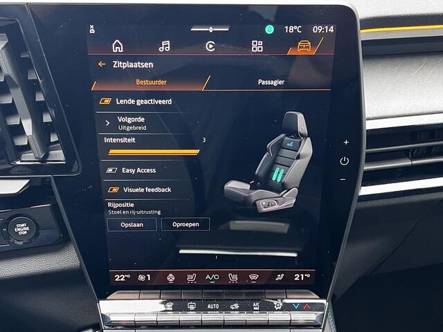 Renault Rafale E-Tech full hybrid 200 esprit Alpine Automaat / Trekgewicht 1.500 kg / Panoramadak / 4Control / Camera 360° / HUD / Navigatie / Harman Kardon Audio / 20"LM wielen /