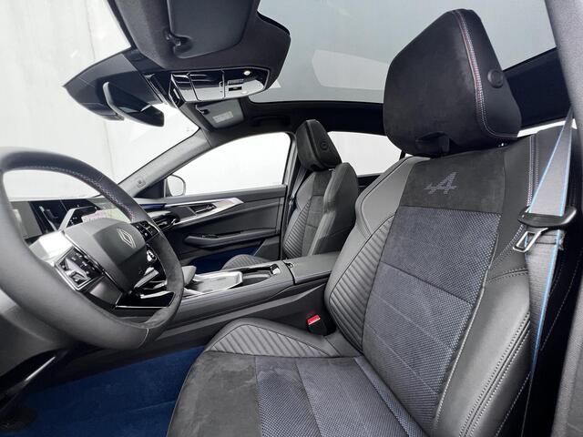 Renault Rafale E-Tech 4x4 plug-in hybrid 300 Atelier Alpine / Direct Leverbaar nieuw / Camera 360° / Leder Alcantara / Elektr. stoelen + klep / Panoramadak / Stuur-, stoel- en voorruitverwarming / HUD / 21" LM Wielen /