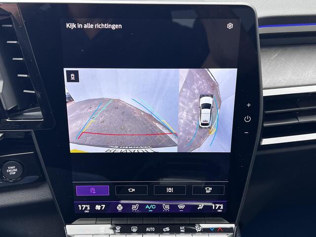 Renault Rafale E-Tech 4x4 plug-in hybrid 300 Atelier Alpine / Direct Leverbaar nieuw / Camera 360° / Leder Alcantara / Elektr. stoelen + klep / Panoramadak / Stuur-, stoel- en voorruitverwarming / HUD / 21" LM Wielen /