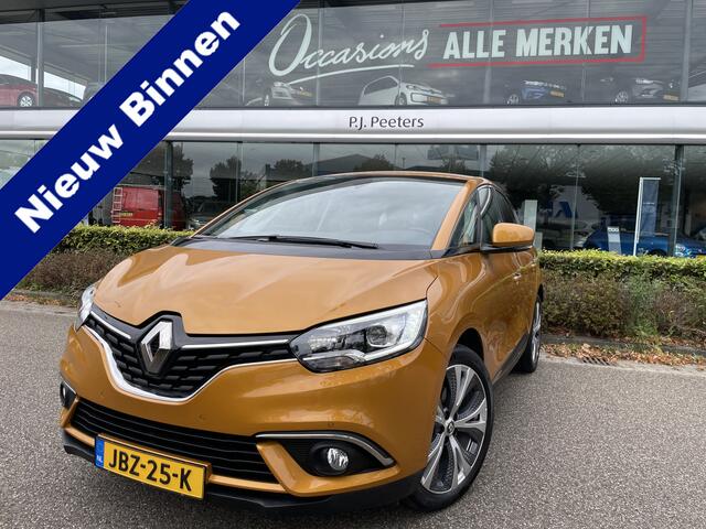 Renault SCENIC 1.2 TCe Intens Airco - Cruise control - Parkeersensoren voor en achter - Navigatiesysteem - Lederen/stof bekleding - Mistlampen voor - Stuur multifunctioneel