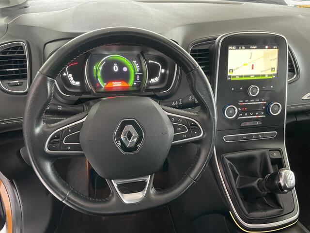 Renault SCENIC 1.2 TCe Intens Airco - Cruise control - Parkeersensoren voor en achter - Navigatiesysteem - Lederen/stof bekleding - Mistlampen voor - Stuur multifunctioneel