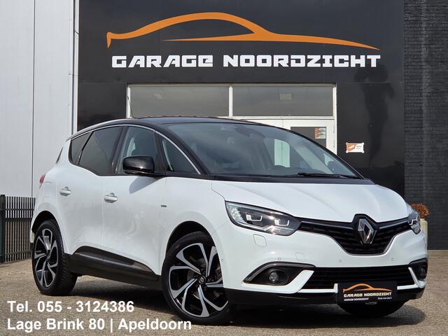 Renault SCENIC 1.2 TCe 132PK Bose LEDER|HEADUP DISPLAY|ELEKTRISCHE STOELEN|NAVIGATIE|CRUISE CONTROL|CAMERA|STOELVERWARMING|KEY LESSGO|GETINT GLAS|20 INCH|DEALER ONDERHOUDEN Maandag tot Vrijdag van 09.00 tot 20.00 uur en Zaterdag van 09.00 tot 18.00 uur