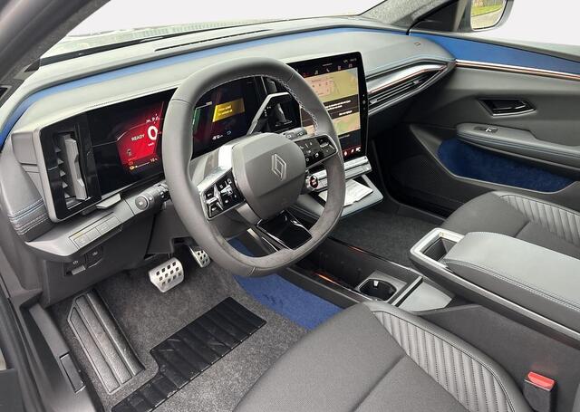 Renault SCENIC E-Tech EV87 long range esprit Alpine - Zwarte vloerbekleding esprit Alpine / pack advanced driving assist & augmented vision / pack light & sound / two-tone kleurstelling