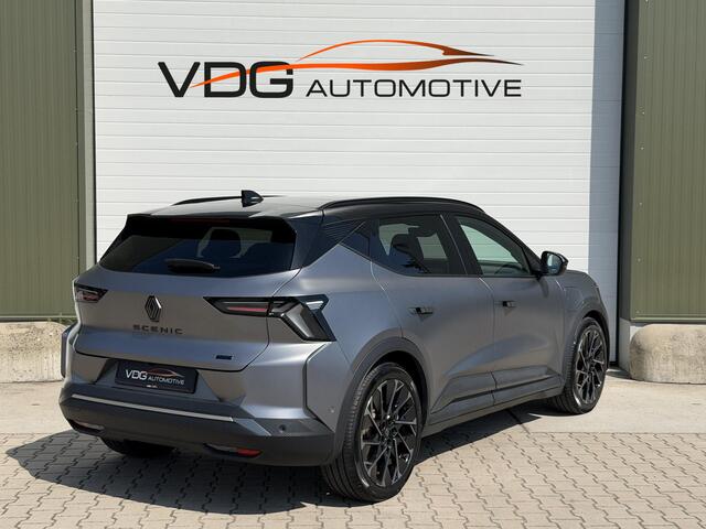 Renault SCENIC E-Tech EV87 long range Alpine / SOH 98% / WLTP 625km / Snel lader / Solarbay Panoramadak / Harman Kardon / Two Tone / Adaptive Cruise / Camera