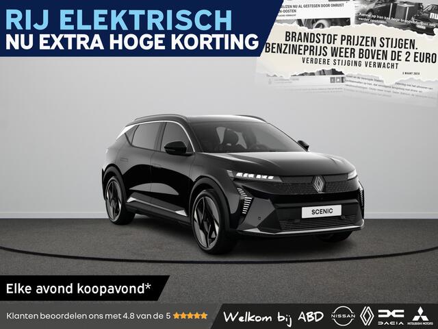 Renault SCENIC E-Tech Iconic Long range | Achteruitrijcamera | Adaptive Vision LED koplampen met geïntegreerde mistlampfunctie | Blind spot warning met lane departure prevention