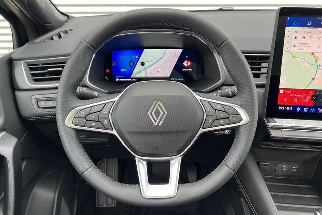 Renault Symbioz 1.6 E-Tech full hybrid 145 iconic PACK LIGHT & SOUND (GLAZEN DAK/HARMAN KARDON) 360GR. CAMERA/ PACK WINTER (VERWARBARE STOELEN, STUUR EN VOORRUIT) / ETC... FULL OPTIONS! RIJKLAAR!